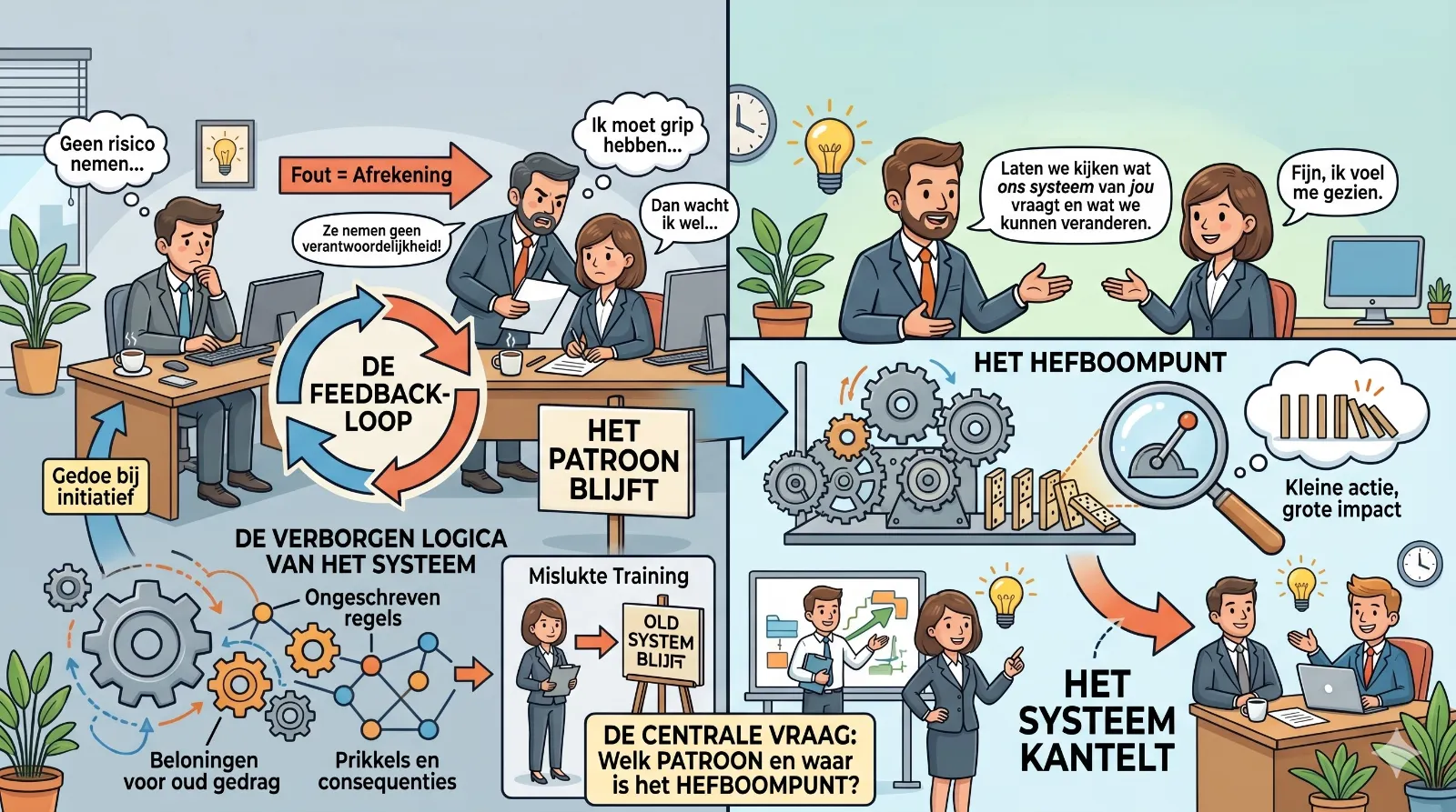 Je organisatie is ontworpen om niet te veranderen