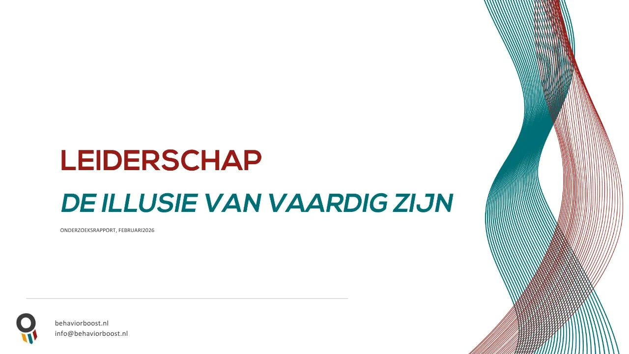 Leiderschap: de illusie van vaardig zijn